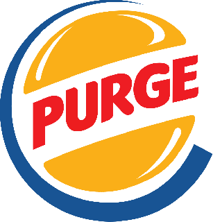 the purge burger king logo