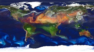portrait of Earth’s dirty atmosphere