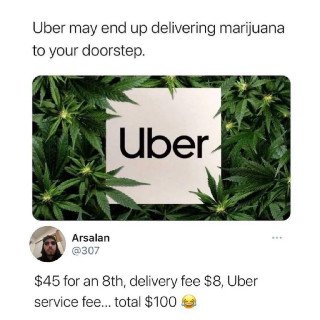 uber weed delivered