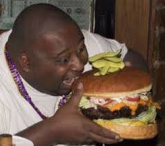 big burger black man