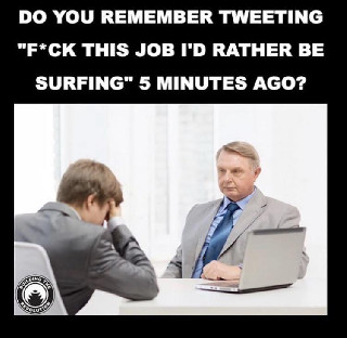 surf job tweet meme