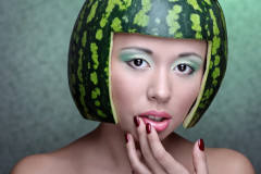 girl_Head_like_a_watermelon