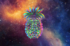 pineapple-space-galaxy