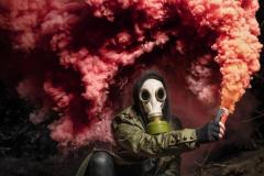 red-smoke-gas-mask