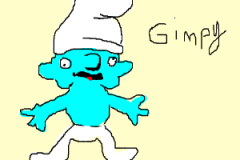 smurf-gimpy