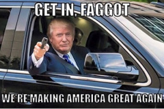 trump-faggot